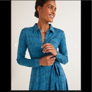 Boden Susannah Jersey Shirt Dress NWOT